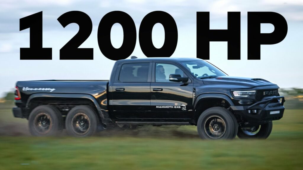 Hennessey MAMMOTH 6X6 RAM TRX