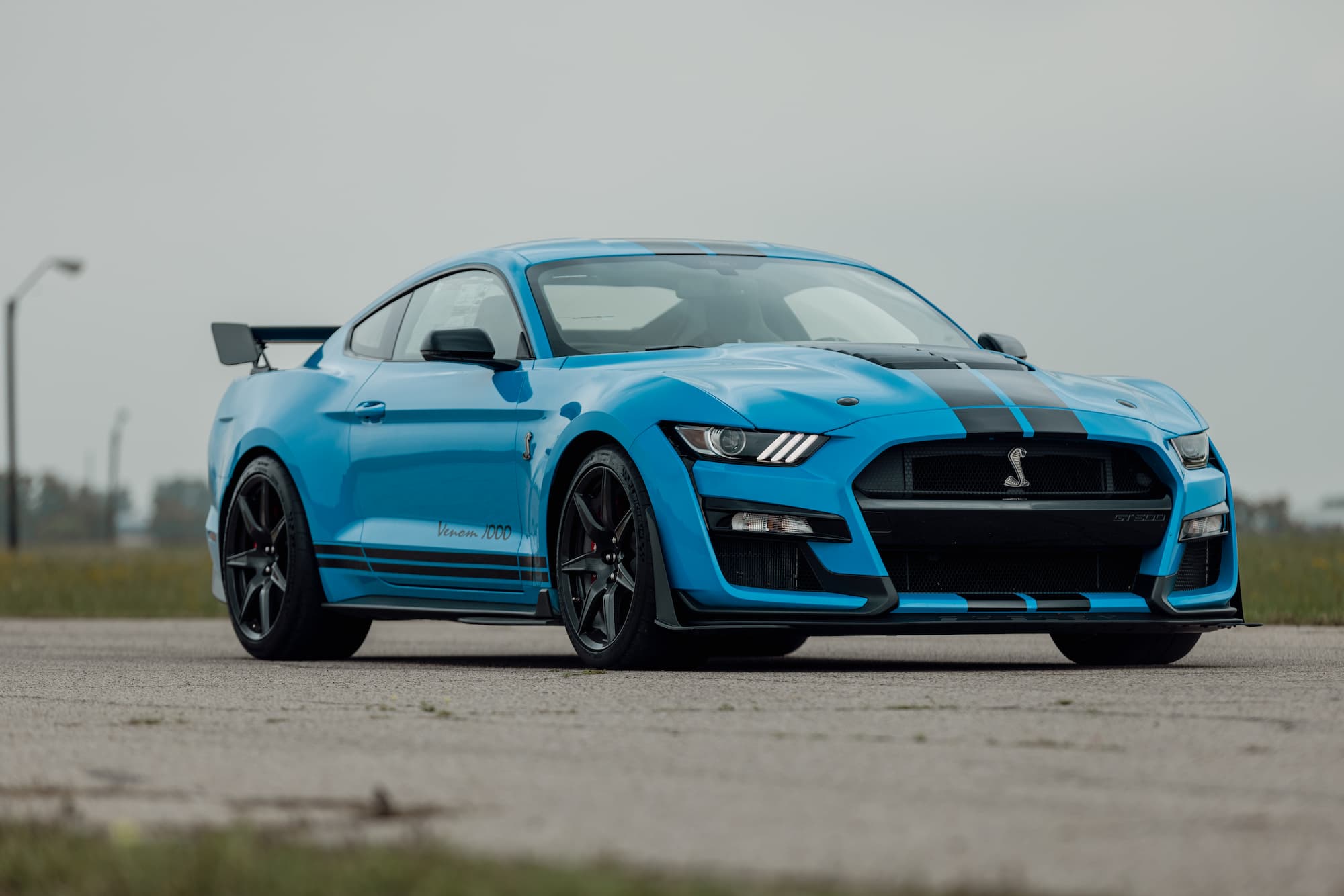 2022 Blue Mustang