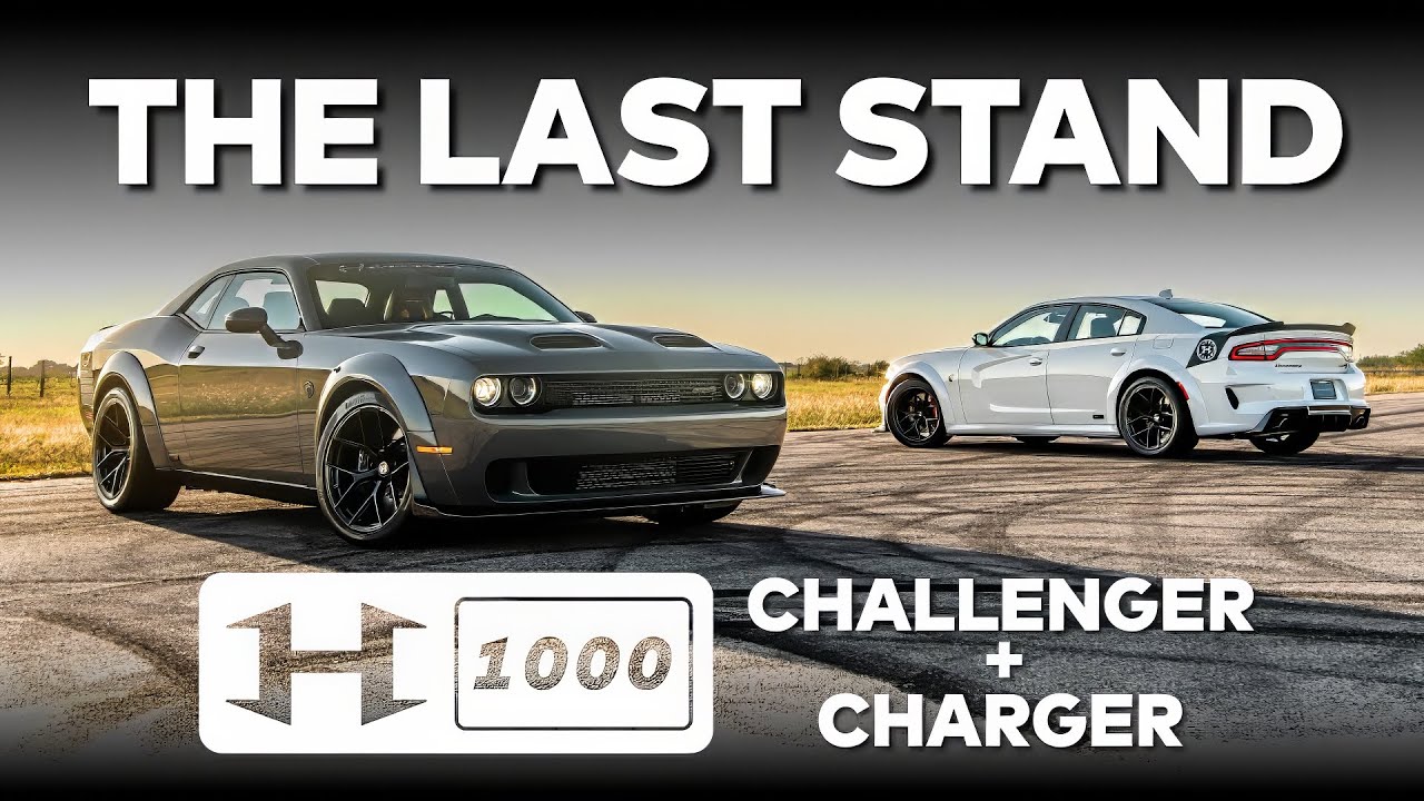 End of an Era: 'LAST STAND' Hellcat Charger and Challenger // 1000 HP