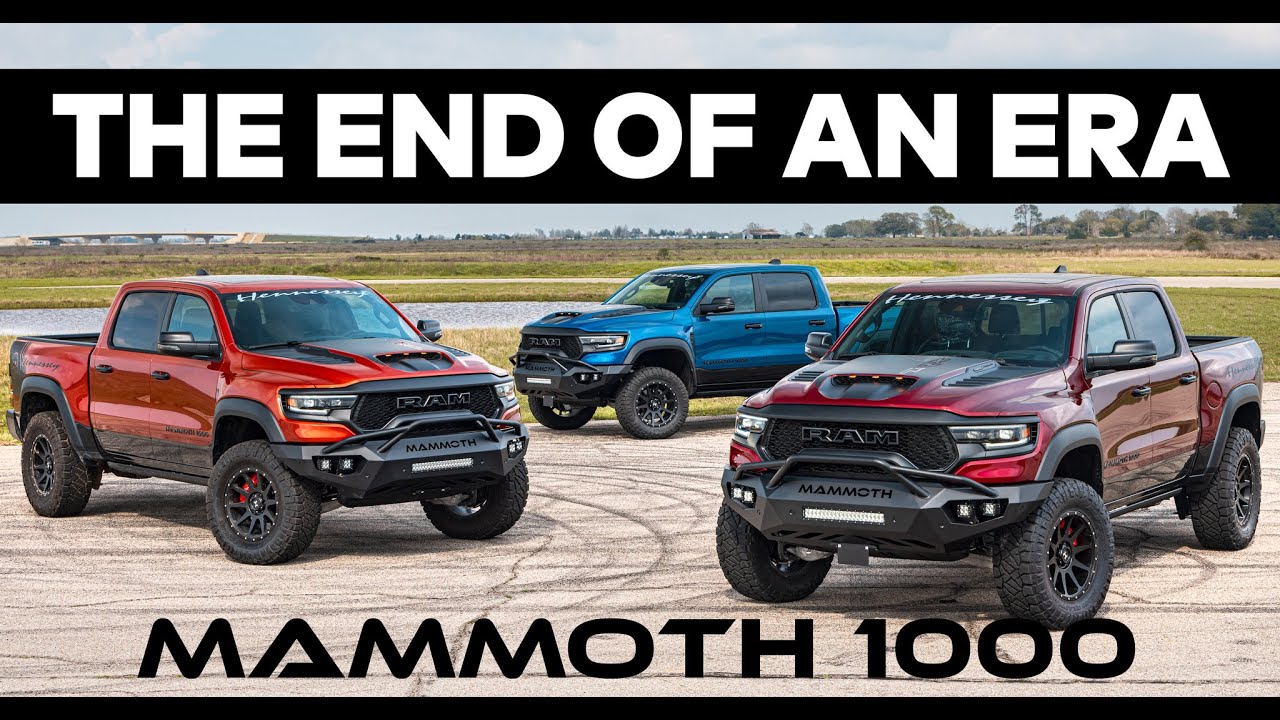GOODBYE MAMMOTH 1000 // 2024 RAM TRX 'LAST STAND' by Hennessey