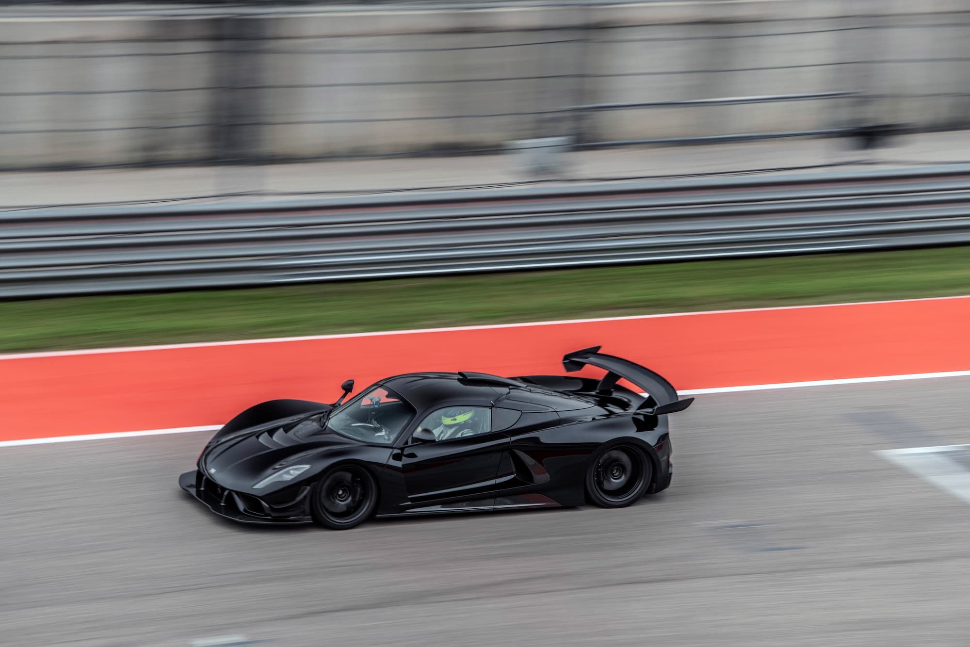 Hennessey Venom F5 Sets Production Car Lap Record at Circuit of