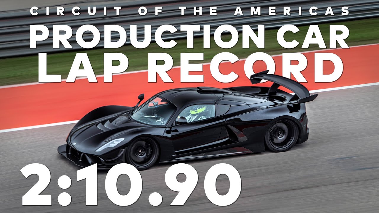 Venom F5 Revolution COTA Lap Record Thumbnail - Hennessey Special Vehicles