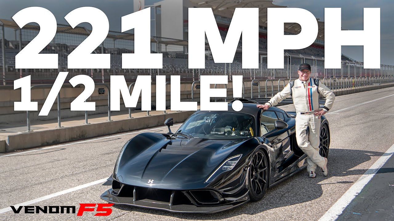 221 MPH Venom F5 by David Donohue - Hennessey Special Vehicles