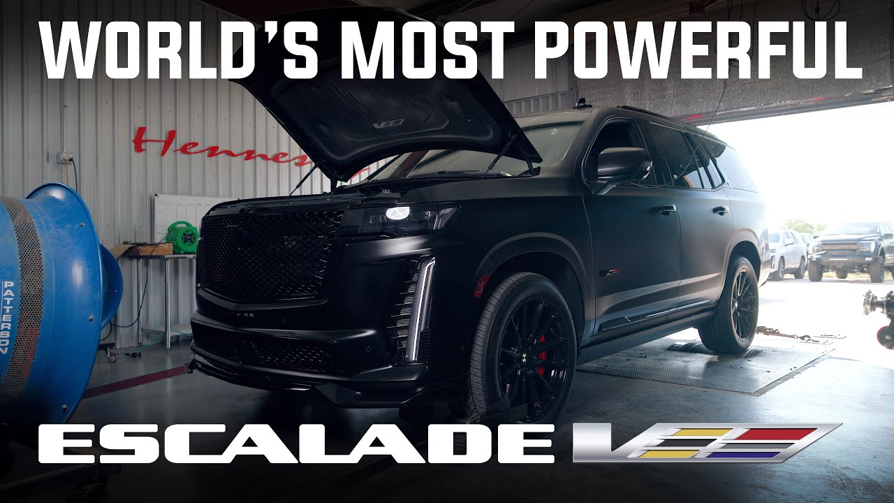 1000 Horsepower Cadillac EscaladeV Dyno Testing H1000 Upgrade Now