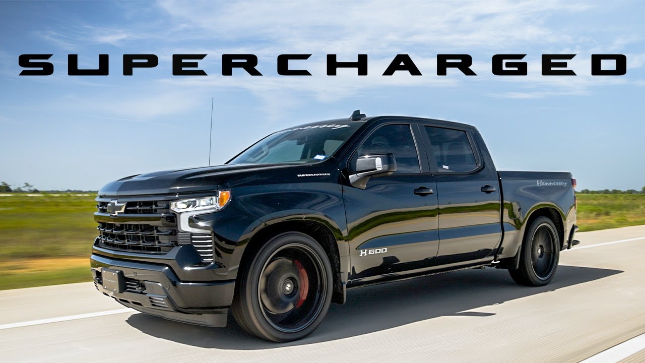 Supercharged Chevy Silverado Sport Truck H600 Boosted V8 Brembo 