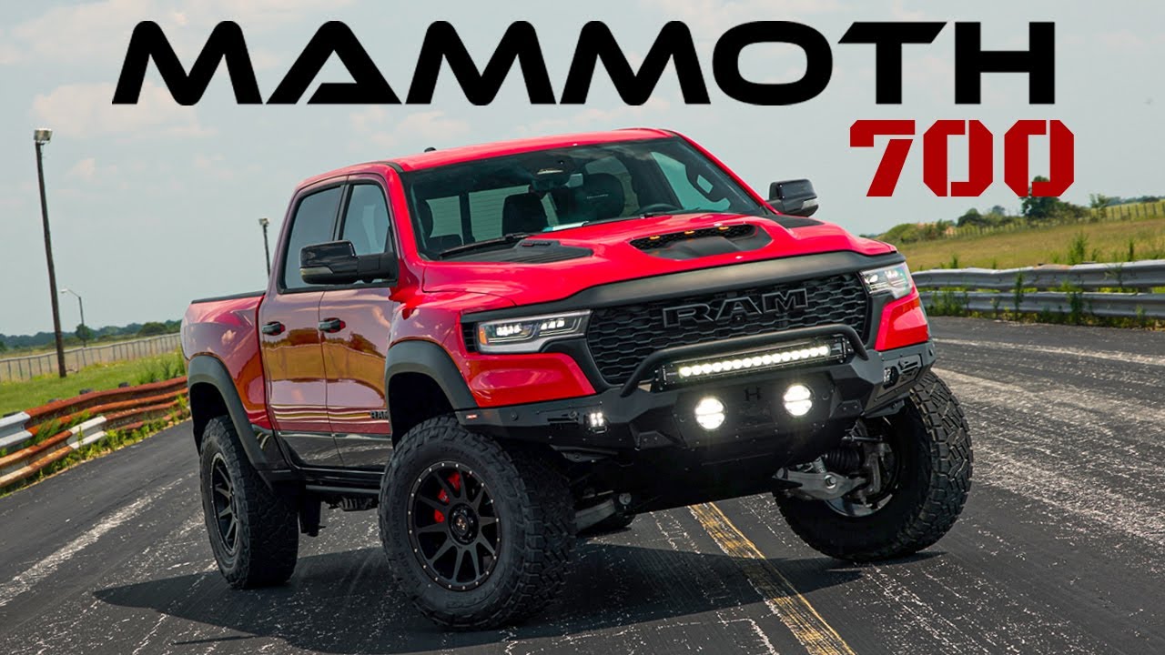 Meet the NEW Hennessey MAMMOTH RAM RHO | Twin Turbo 'Hurricane'